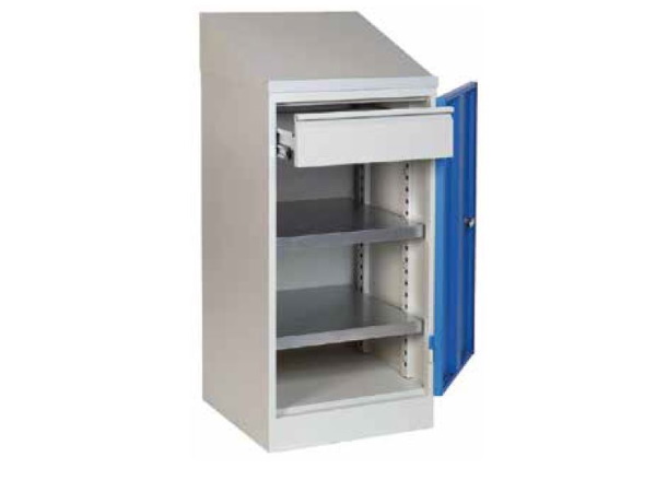 armoire pupitre d'atelier modèle numéro 3 disponible chez MSI équipements industriels France entière