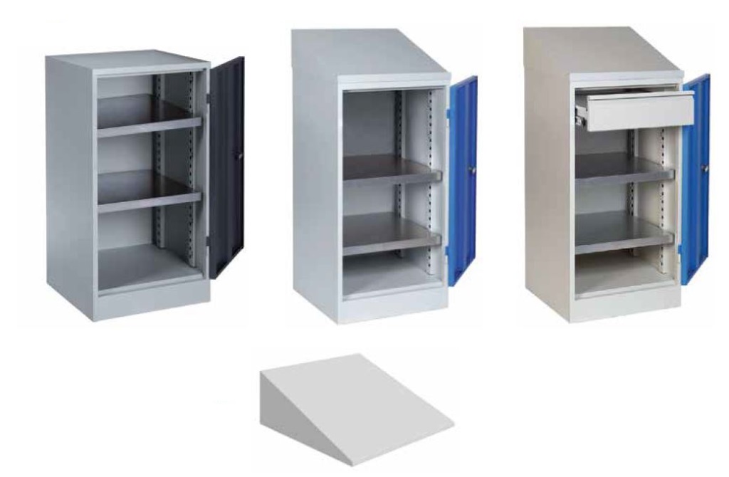les armoires pupitres d'atelier disponibles chez MSI équipements industriels et ERP - France entière