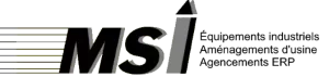 logo officiel de l'entreprise MSI équipements industriels, d'atelier et ERP en Occitanie, France